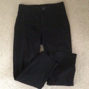 LOFT - THE PERFECT STRAIGHT- BLACK PANT— SIZE 0
